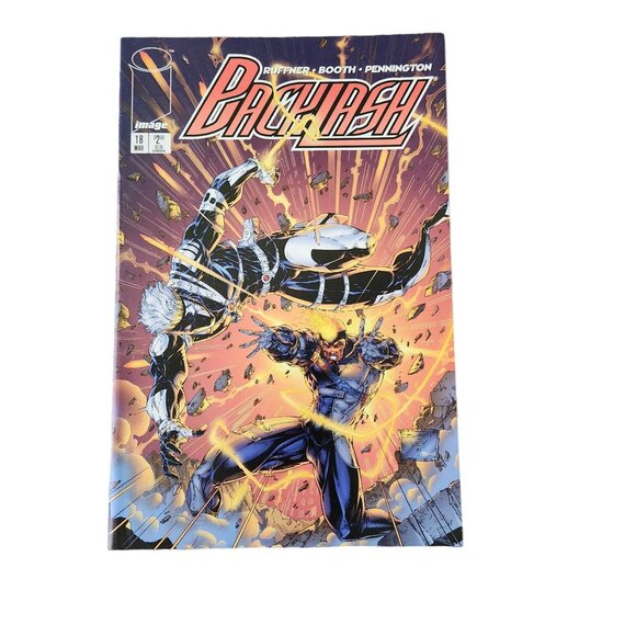 Image Backlash #18 1996 Comic Book Collector Bagged Boarded - Picture 1 of 2